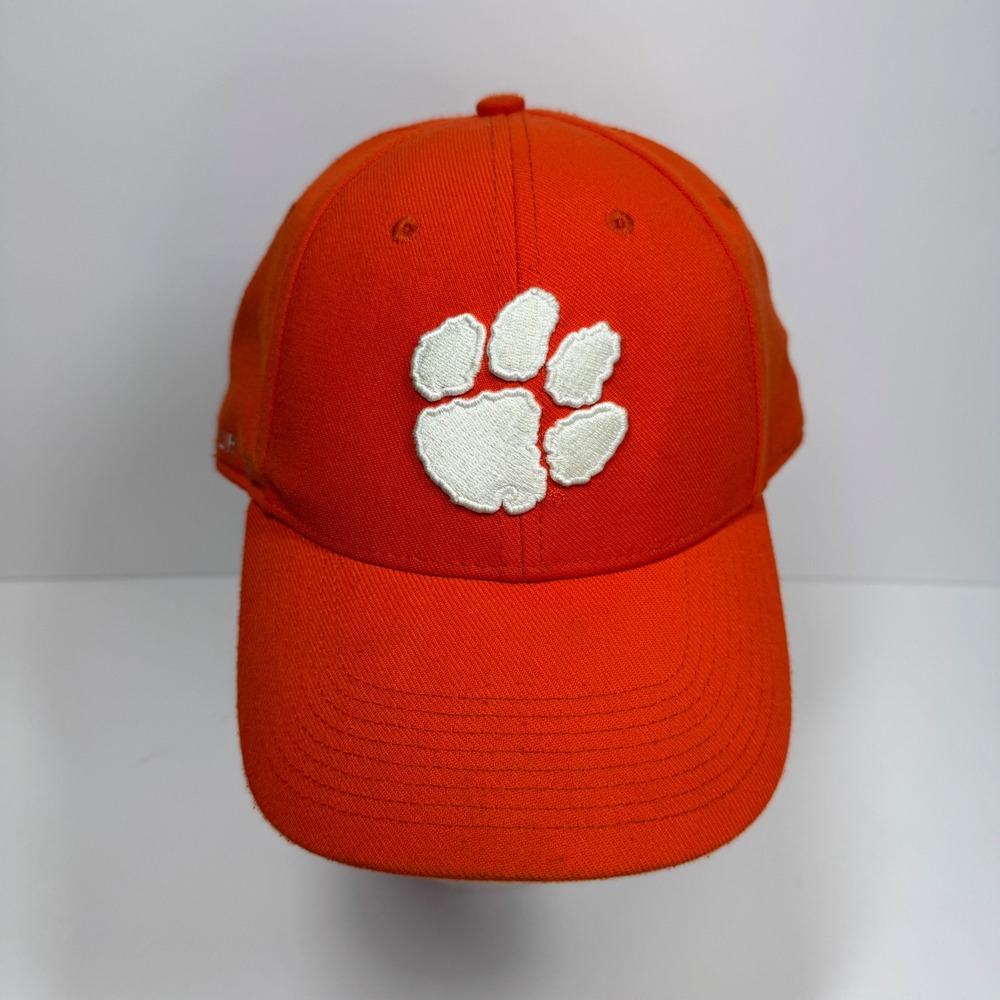 Clemson Tigers Hat Nike Dri-FIT Legacy91 Cap‎ Orange Embroidered Sz M/L